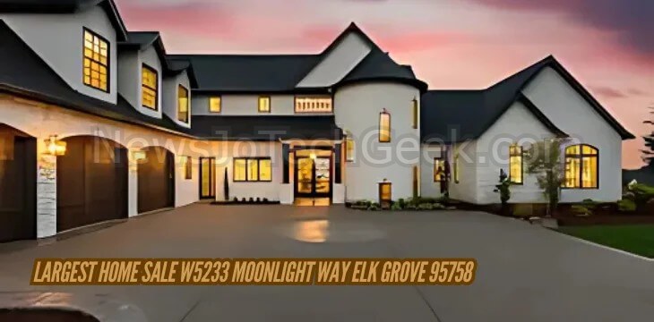 Largest Home Sale at W5233 Moonlight Way, Elk Grove 95758