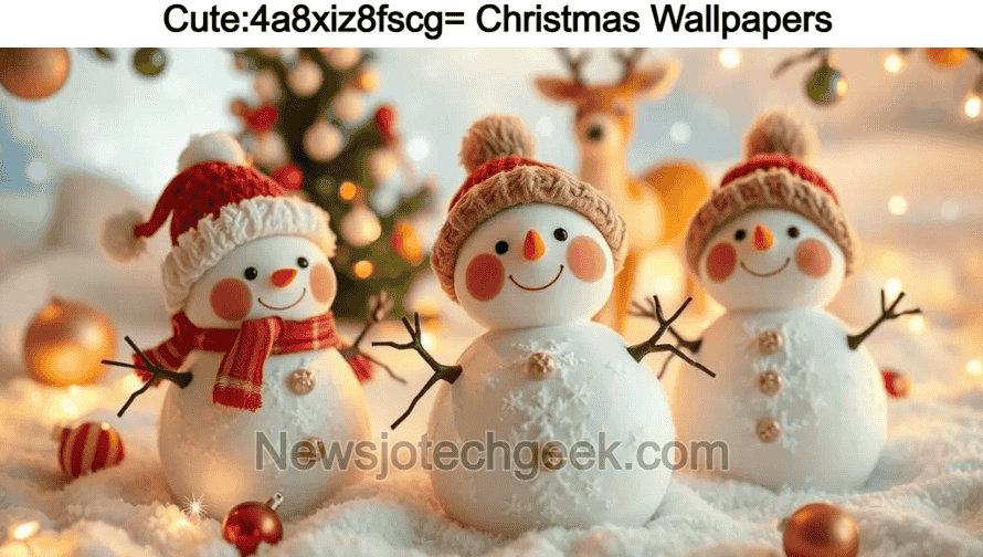 Cute:4a8xiz8fscg= Christmas Wallpapers: The Perfect Festive Addition to Your Devices