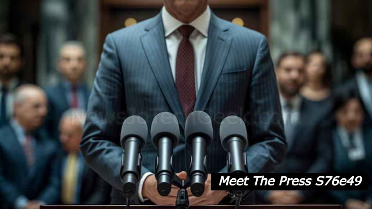 Meet the Press S76E49: Pioneering Political Discourse