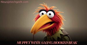 Muppet with Long Hooked Beak