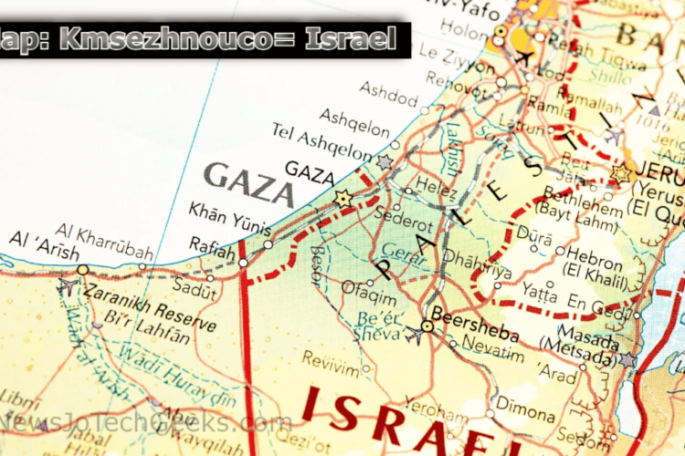 Map: Kmsezhnouco= Israel