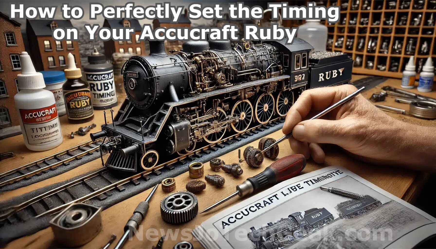How to Perfectly Set the Timing on Your Accucraft Ruby Steam Engine