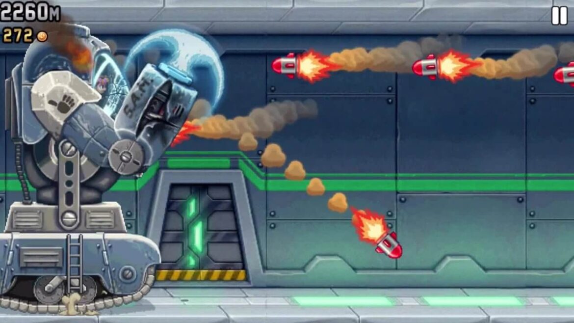 Jetpack Joyride Unblocked: Fly High with Barry Steakfries